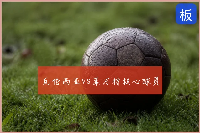 瓦伦西亚vs莱万特核心球员